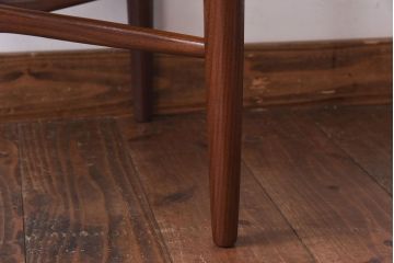 アンティーク家具　G-PLAN(ジープラン)　Fresco(フレスコ)　お洒落な赤いファブリックのサーキュラーチェア(ダイニングチェア、椅子)(1)