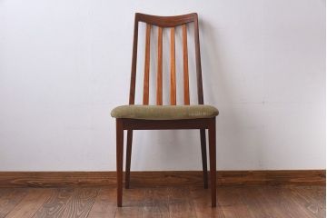 北欧家具　G-PLAN(ジープラン)　緩やかな曲線が魅力のダイニングチェア(椅子)(2)