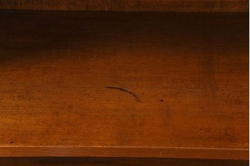 レトロ家具　昭和レトロ　素朴でシンプルなデザインが魅力の本棚(ウッドシェルフ、飾り棚)