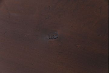 アンティーク家具　明治大正期　栃の木材　一枚板を使ったシンプルな鉄脚テーブル(コンソールテーブル、飾り台)