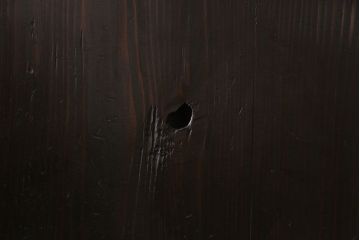 和製アンティーク　古い趣と燻された風合いが味わい深い格子戸(引き戸、建具)4枚セット