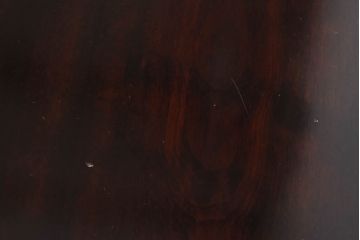 中古　北海道民芸家具　特注品　シックな佇まいのサイドボード(収納棚、戸棚)