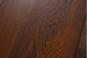 ヴィンテージ家具　イギリスビンテージ　オーク材　シンプルなデザインが格好いい大型ベンチ(長椅子、飾り台)(2)