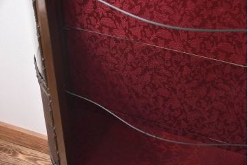 【F様ご成約品】ビンテージ　フランス家具　クラシカルな空間づくりにぴったりのガラスケース(キャビネット、ショーケース)