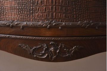 【F様ご成約品】ビンテージ　フランス家具　クラシカルな空間づくりにぴったりのガラスケース(キャビネット、ショーケース)