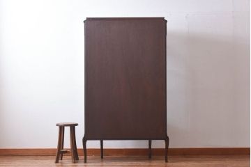 【F様ご成約品】ビンテージ　フランス家具　クラシカルな空間づくりにぴったりのガラスケース(キャビネット、ショーケース)