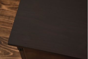 アンティーク家具　リメイク　前面ケヤキ材　漆塗りの赤が艶やかな時代箪笥ローチェスト(引き出し、ローボード、リビングボード)(大)