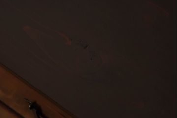 アンティーク家具　リメイク　前面ケヤキ材　漆塗りの赤が艶やかな時代箪笥ローチェスト(引き出し、ローボード、リビングボード)(大)