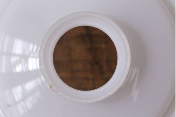 昭和レトロ　花模様が縁どられた愛らしいペンダントライト(天井照明、吊り下げ照明)