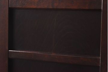 中古美品　松本民芸家具　直線的なデザインがスタイリッシュなF型整理タンス(チェスト)(定価約36万円)