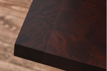 中古　北海道民芸家具　上品な雰囲気漂うビューローブックケース(ライティングビューロー、机、本箱、収納棚)(定価約49万円)(2)ア、椅子)(1)