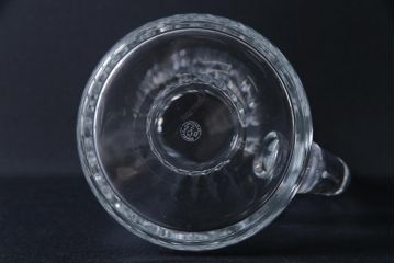 アンティーク雑貨　中古　バカラ(Baccarat)　廃盤品　アサス　上品な佇まいが魅力のピッチャー(水差し)