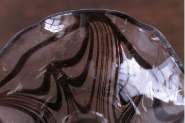 アンティーク雑貨　和製アンティーク　モダンでおしゃれな掻き上げ花瓶(マーブル)