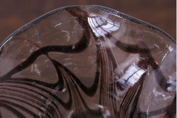 アンティーク雑貨　和製アンティーク　モダンでおしゃれな掻き上げ花瓶(マーブル)