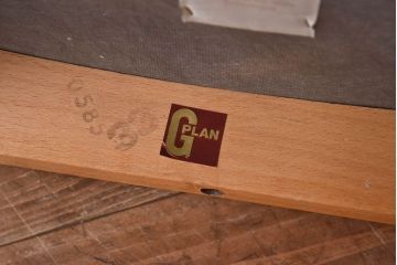 アンティーク家具　G-PLAN(ジープラン)　優しげな色合いの北欧風ダイニングチェア(椅子)(3)