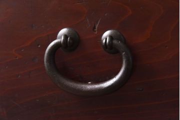 アンティーク家具　和製アンティーク　ヒノキ材　時を経た味わいが魅力の重ね箪笥(衣装箪笥、引き出し)(1)