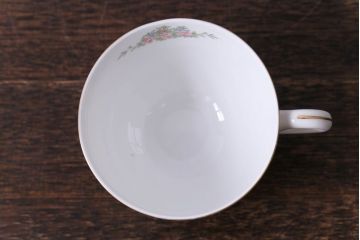 オールドノリタケ(則武・日陶)　ヤジロベー印　クラシックなカップ&ソーサー2客セット(洋食器)(1)