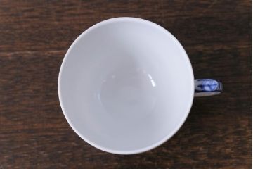 中古　ROYAL COPENHAGEN(ロイヤルコペンハーゲン)　ブルーフラワー　カーブ　コーヒーカップ&ソーサー(洋食器)2客セット