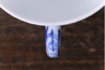 中古　ROYAL COPENHAGEN(ロイヤルコペンハーゲン)　ブルーフラワー　カーブ　コーヒーカップ&ソーサー(洋食器)2客セット