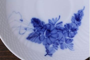 中古　ROYAL COPENHAGEN(ロイヤルコペンハーゲン)　ブルーフラワー　カーブ　コーヒーカップ&ソーサー(洋食器)2客セット
