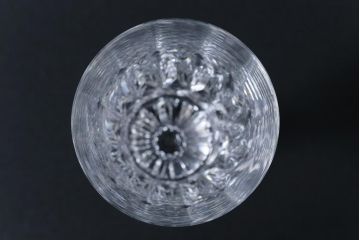 中古　Baccarat(バカラ)　アサス　ウォーターゴブレットグラス(ワイングラス、酒器、ガラス)2脚セット(1)