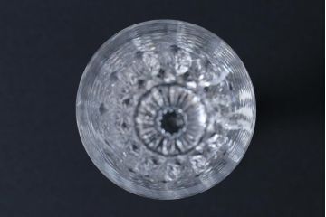 中古　Baccarat(バカラ)　アサス　ウォーターゴブレットグラス(ワイングラス、酒器、ガラス)2脚セット(2)