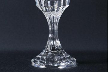 中古　Baccarat(バカラ)　アサス　ウォーターゴブレットグラス(ワイングラス、酒器、ガラス)2脚セット(2)