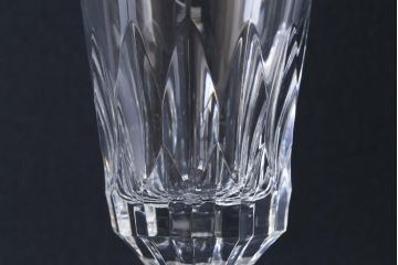 中古　Baccarat(バカラ)　アサス　ウォーターゴブレットグラス(ワイングラス、酒器、ガラス)2脚セット(3)