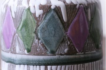 アンティーク雑貨　北欧ビンテージ　LAHOLM(ラホルム)　懐かしさのあるおしゃれなフラワーベース(花瓶)