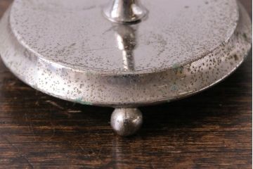 アンティーク雑貨　ヴィンテージ　シンプルなデザインの調味料シェーカー・ホルダーセット(ビンテージ)