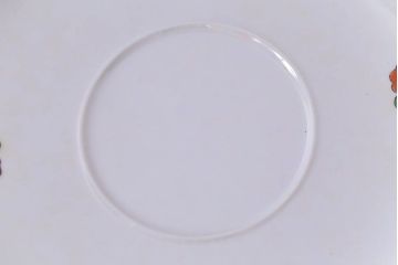 オールドノリタケ(Noritake、則武)　パール加工が施されたコンポート(脚付き盛り付け皿、果物皿、洋食器)