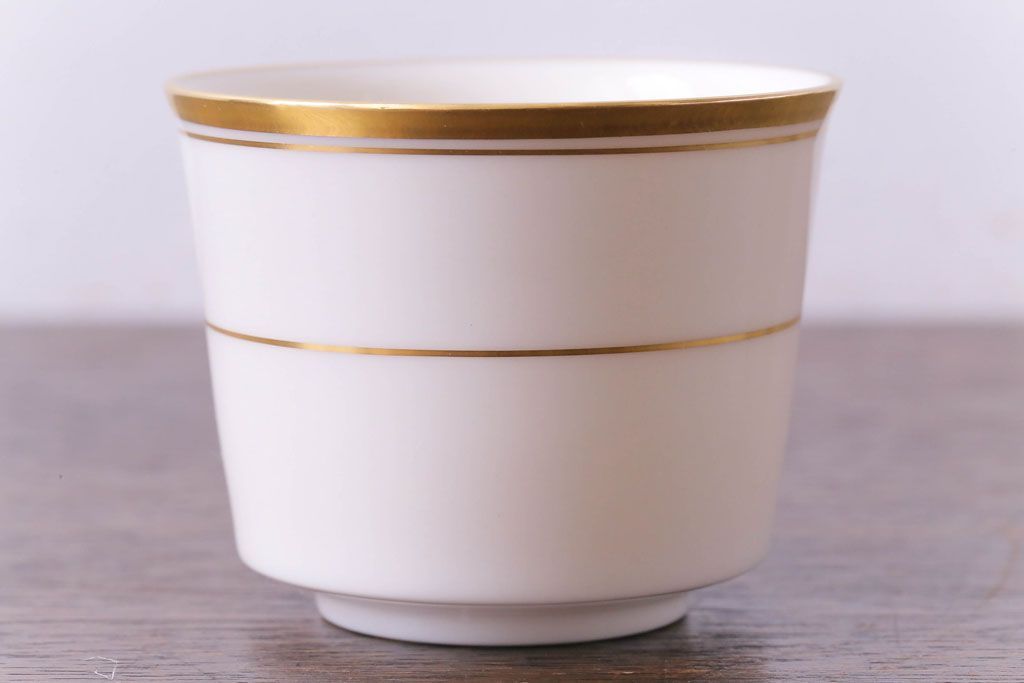 中古　ノリタケ(Noritake)　リントン(LINTON)シリーズ　カップ&ソーサー4客セット(洋食器)