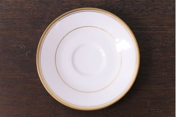 中古　ノリタケ(Noritake)　リントン(LINTON)シリーズ　カップ&ソーサー4客セット(洋食器)