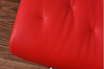 中古　EKORNES(エコーネス)　ストレスレスメトロハイバックチェア・オットマン　トマト(定価合わせて約32万円)(1)