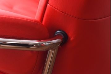 中古　EKORNES(エコーネス)　ストレスレスメトロハイバックチェア・オットマン　トマト(定価合わせて約32万円)(2)