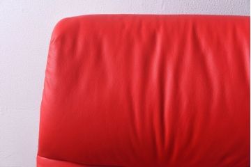 中古　EKORNES(エコーネス)　ストレスレスメトロハイバックチェア・オットマン　トマト(定価合わせて約32万円)(2)