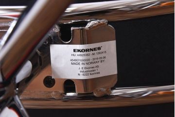 中古　EKORNES(エコーネス)　ストレスレスメトロハイバックチェア・オットマン　トマト(定価合わせて約32万円)(3)