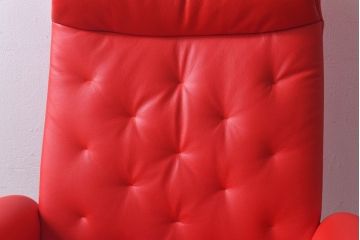 中古　EKORNES(エコーネス)　トマト オットマン付き　ストレスレスメトロハイバックチェア(定価合わせて約32万円)