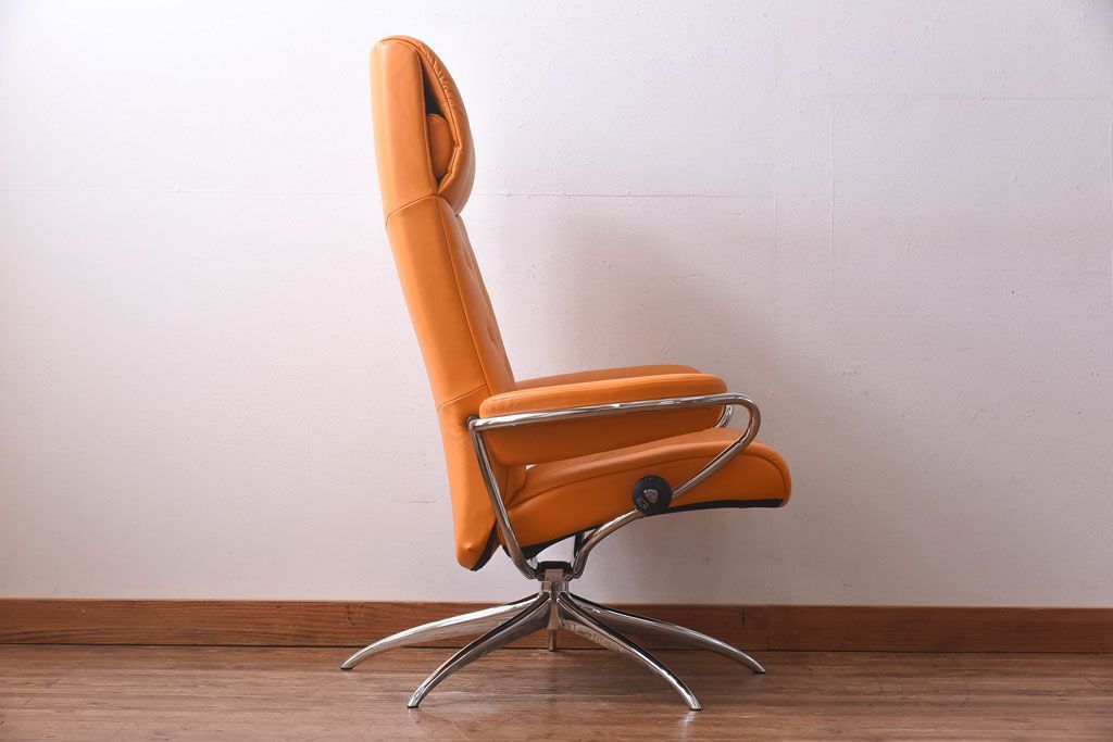 中古　EKORNES(エコーネス)　ストレスレスメトロハイバックチェア・オットマン　クレメンタイン(定価合わせて約32万円)(2)
