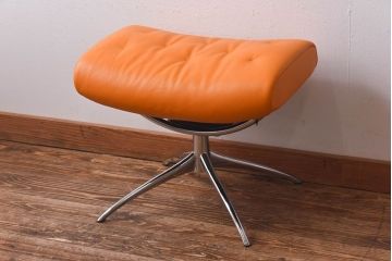 中古　EKORNES(エコーネス)　ストレスレスメトロハイバックチェア・オットマン　クレメンタイン(定価合わせて約32万円)(3)