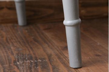 アンティーク家具 イギリスアンティーク シャビーシックな淡いカラーがお洒落なペイントチェア(椅子、ヴィクトリアンチェア)(2)