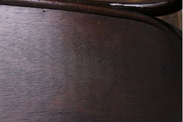 ヨーロッパヴィンテージ家具　素朴な造形のベントウッドチェア(ダイニングチェア、椅子、ビンテージ)