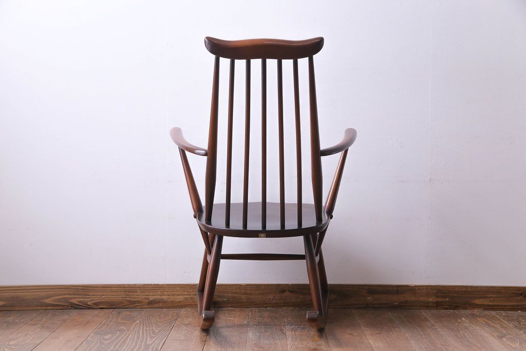 ヴィンテージ家具　イギリスビンテージ　ERCOL(アーコール)　ゴールドスミス・ロッキングチェア