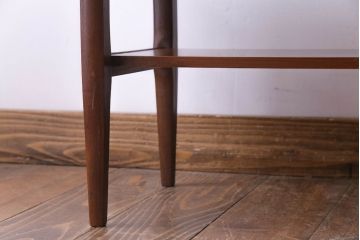 ヴィンテージ家具　北欧ビンテージ　チーク材　シンプルでおしゃれなセンターテーブル(コーヒーテーブル、ローテーブル)