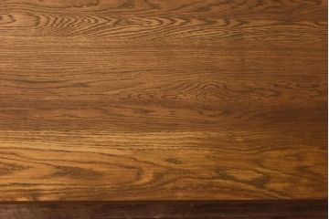 昭和レトロ　ホワイトオーク材　学校の作業台をリメイクしたダイニングテーブル(机)