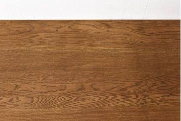昭和レトロ　ホワイトオーク材　学校の作業台をリメイクしたダイニングテーブル(机)