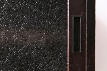 レトロ家具　和製アンティーク　ダイヤガラス入り　レトロな空間にも馴染むリメイク箪笥ローボード(ローチェスト、収納棚)