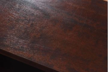 中古　松本民芸家具　モダンな雰囲気の90型茶タンス(サイドボード、戸棚)(定価約35万6千円)