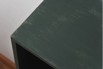 ペイント家具　オリジナルペイント　シャビーな雰囲気がお洒落なオープンラック(本棚、飾り棚)