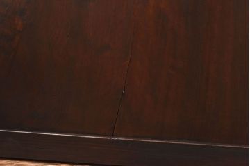 和製アンティーク　杉材　武骨な雰囲気の漂う格子帯戸(板戸、格子戸、引き戸、建具)4枚組